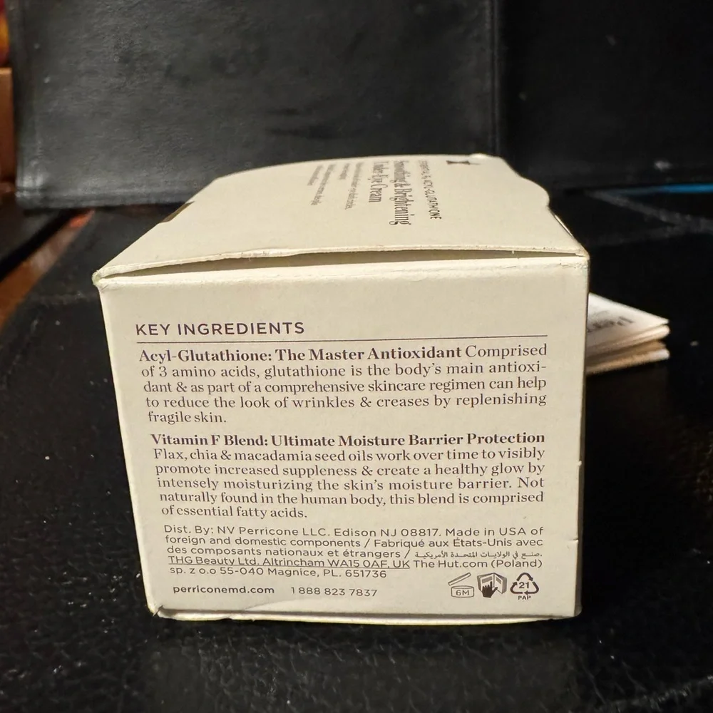 Perricone MD Essential FX Acyl-Glutathione Smoothing Brightening Under Eye Cream